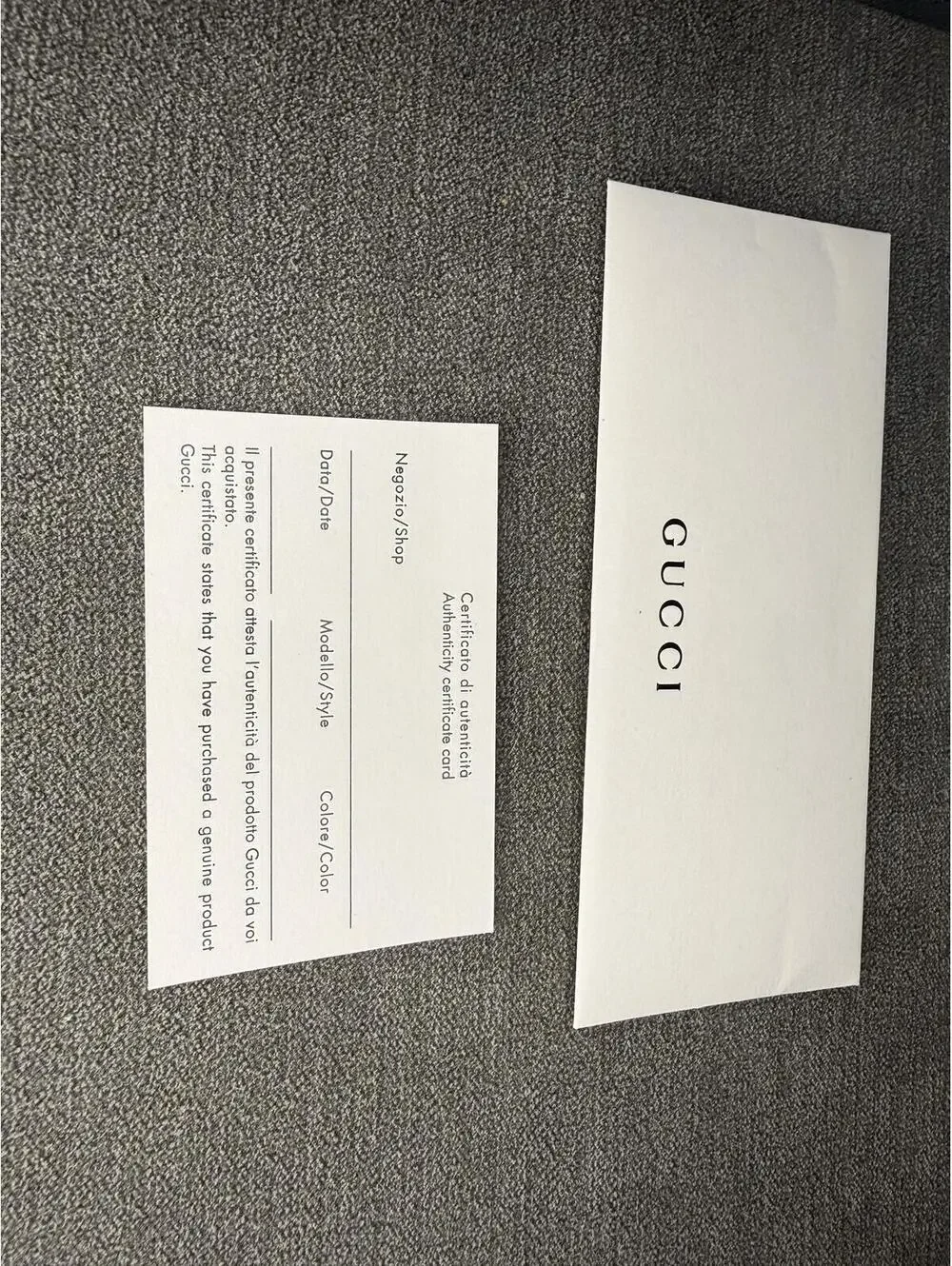 Gucci Rx Glasses (frame only) GG1858O 001